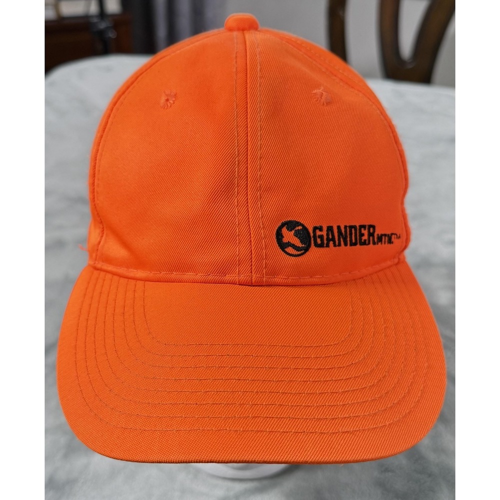 Gander Mtn‎ Hat Cap Snap Back Mens One Size Orange Blaze Hunting Outdoor
